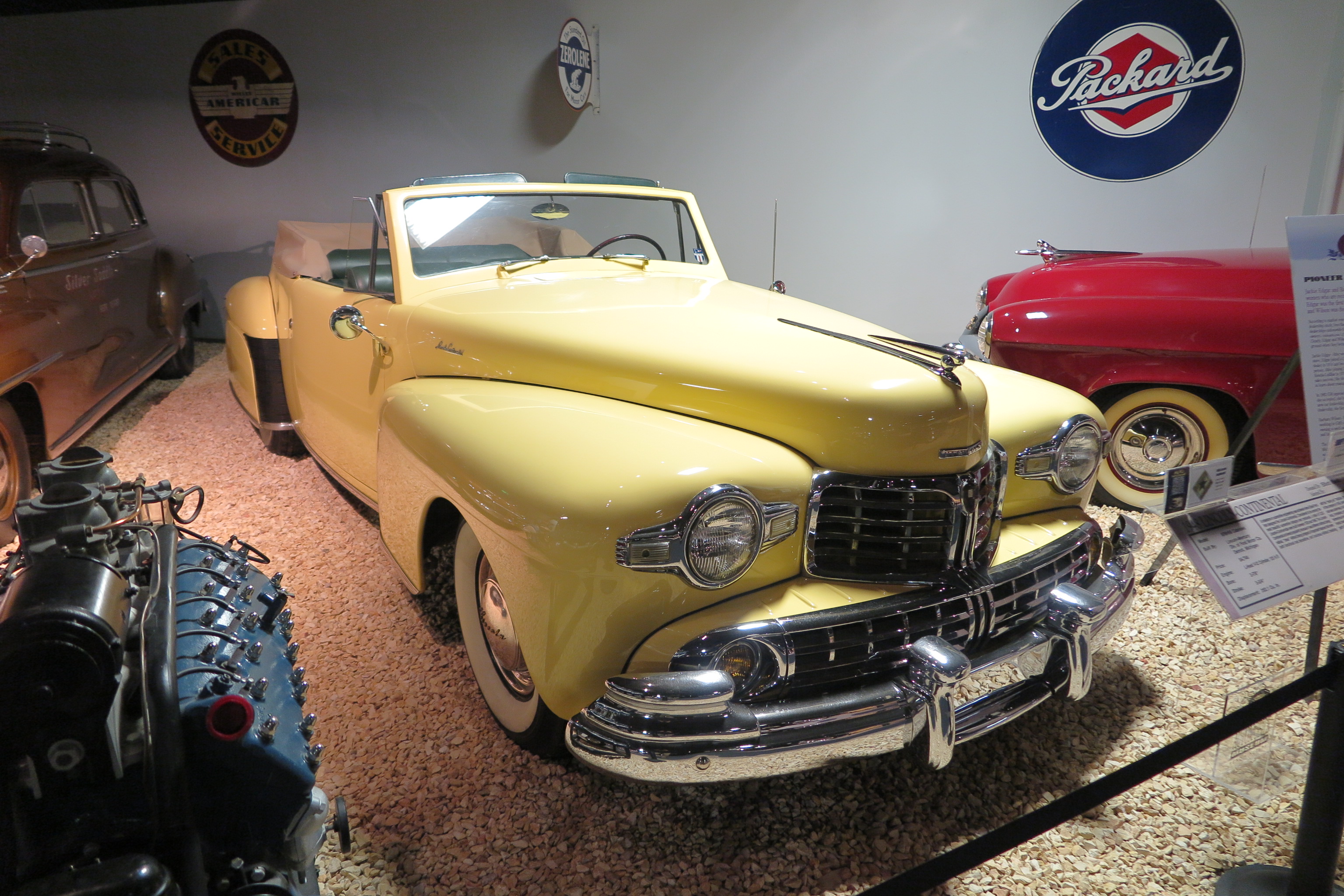 National Automobile Museumのリンカーン コンチネンタル