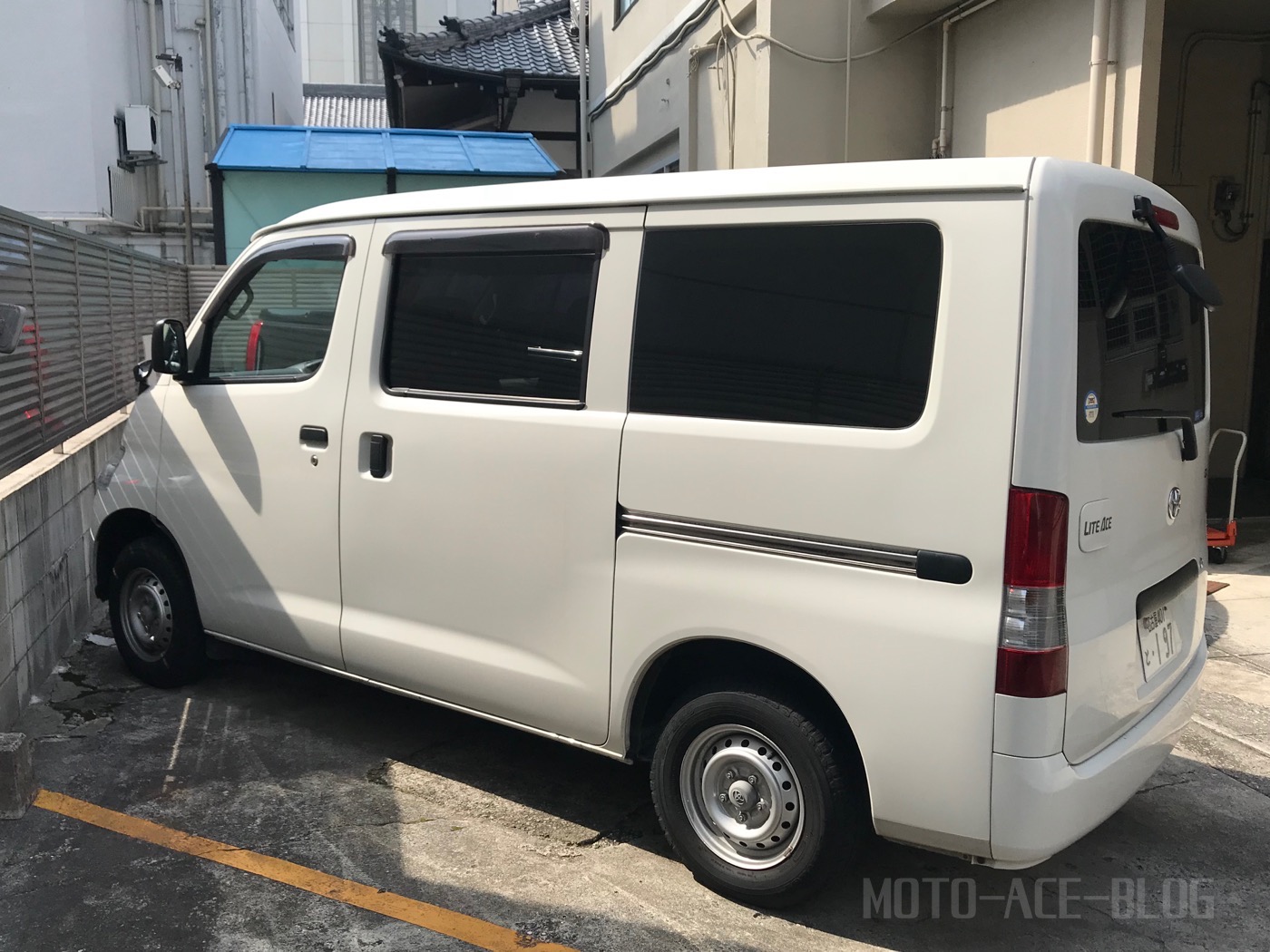ユーザー車検で4ナンバーライトエースを通してきた件