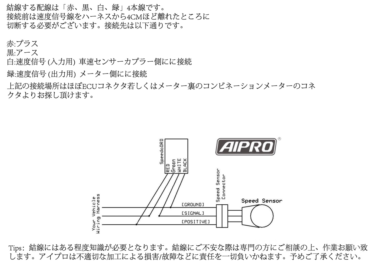 AIPROスピードヒーラーのシステム概略図